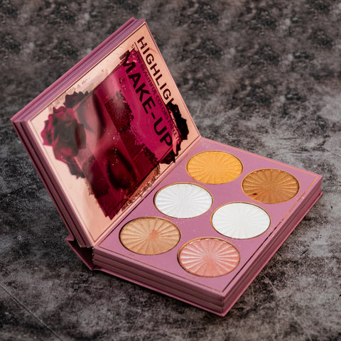 Mocallure 5 in 1 Pro Makeup Kit - Pink Pallete